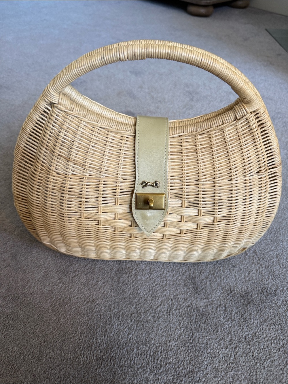 Vintage Wicker Handbag